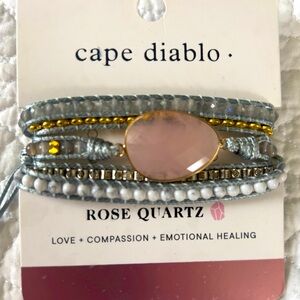 Rose Quartz Loving Wrap
Bracelet